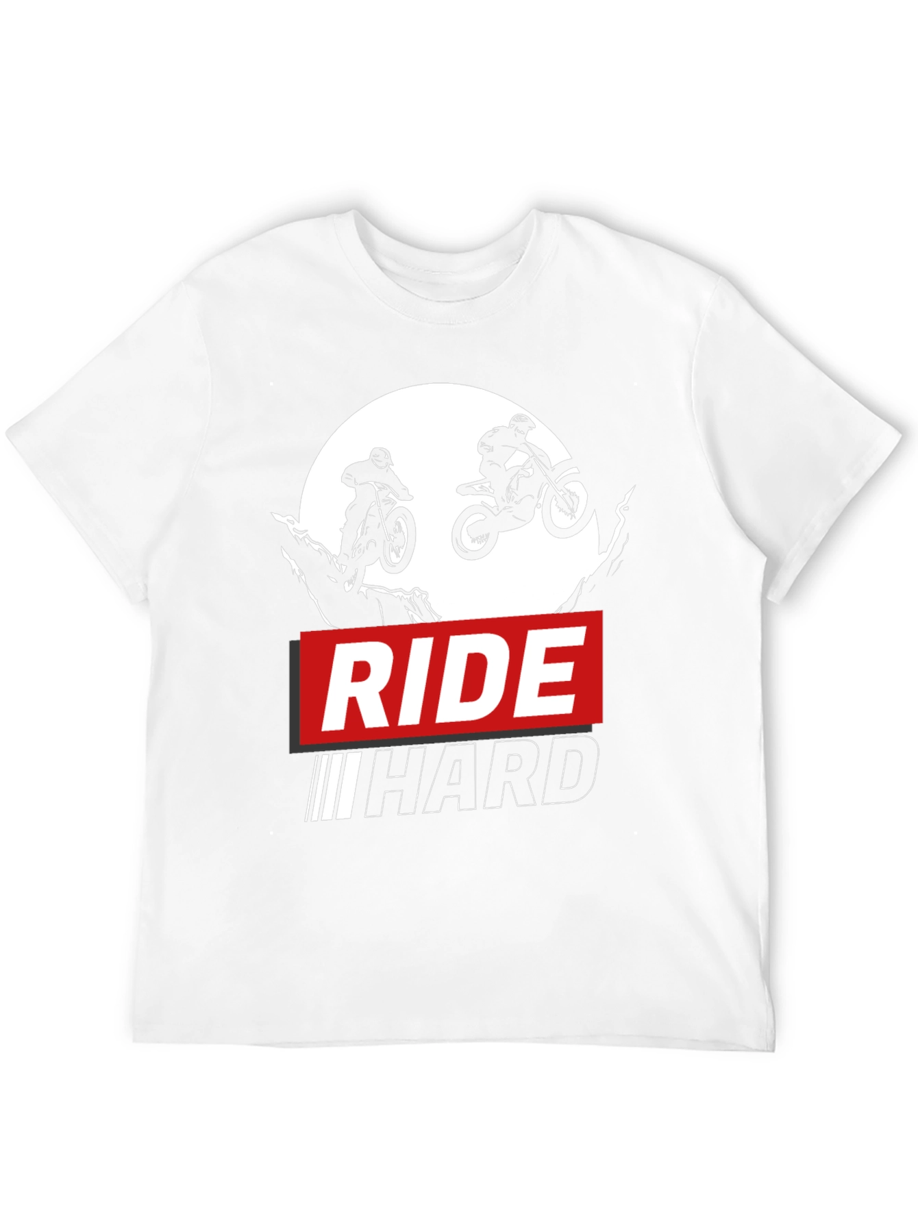 Ride Hard Black Graphic T-Shirt