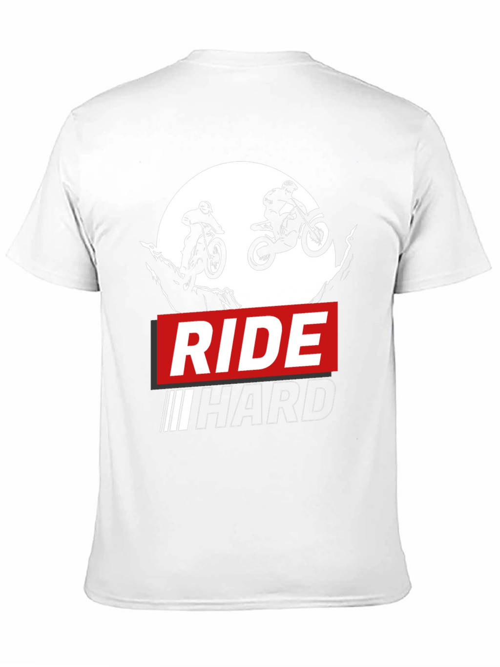Ride Hard Black Graphic T-Shirt