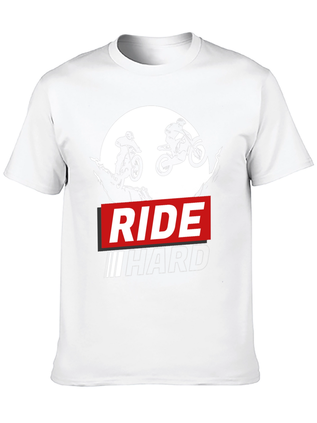Ride Hard Black Graphic T-Shirt