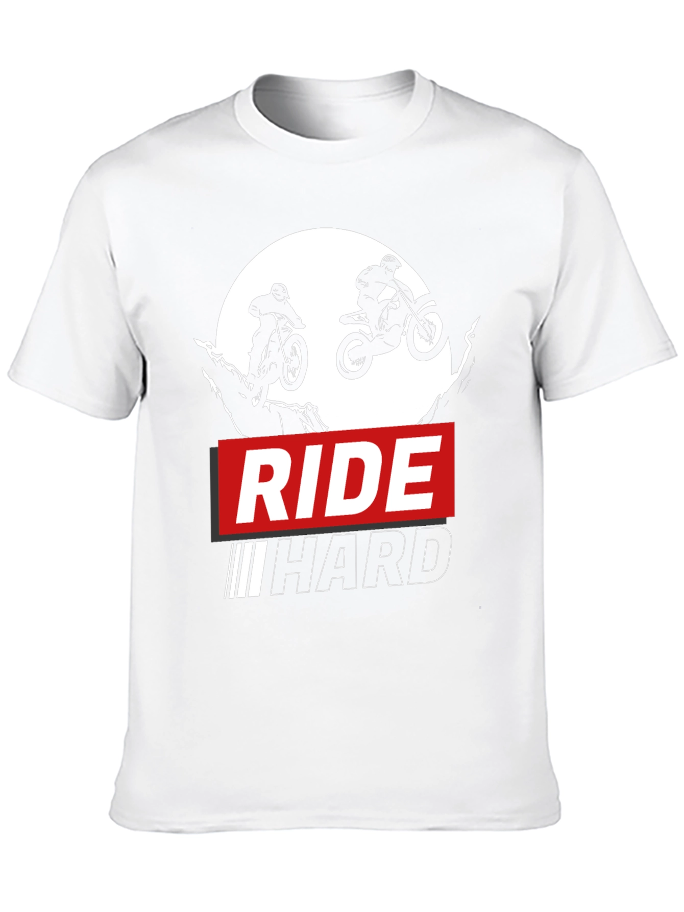 Ride Hard Black Graphic T-Shirt