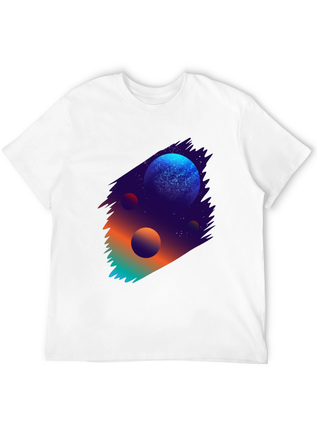Galaxy Planet Graphic T-Shirt
