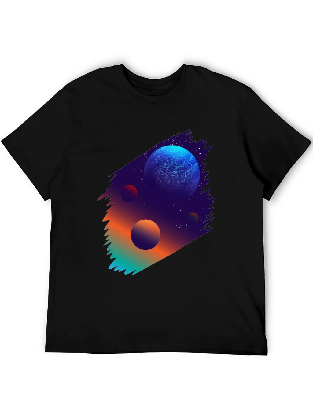 Galaxy Planet Graphic T-Shirt