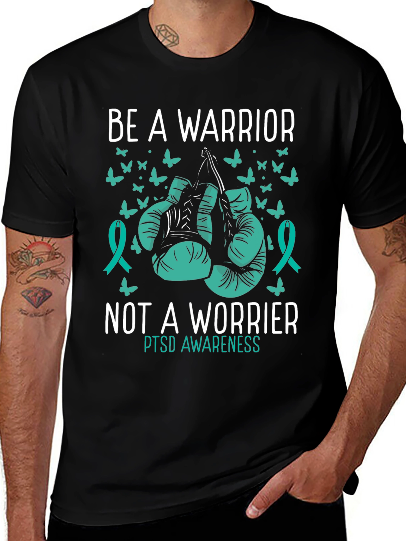 Be A Warrior PTSD Awareness Tee