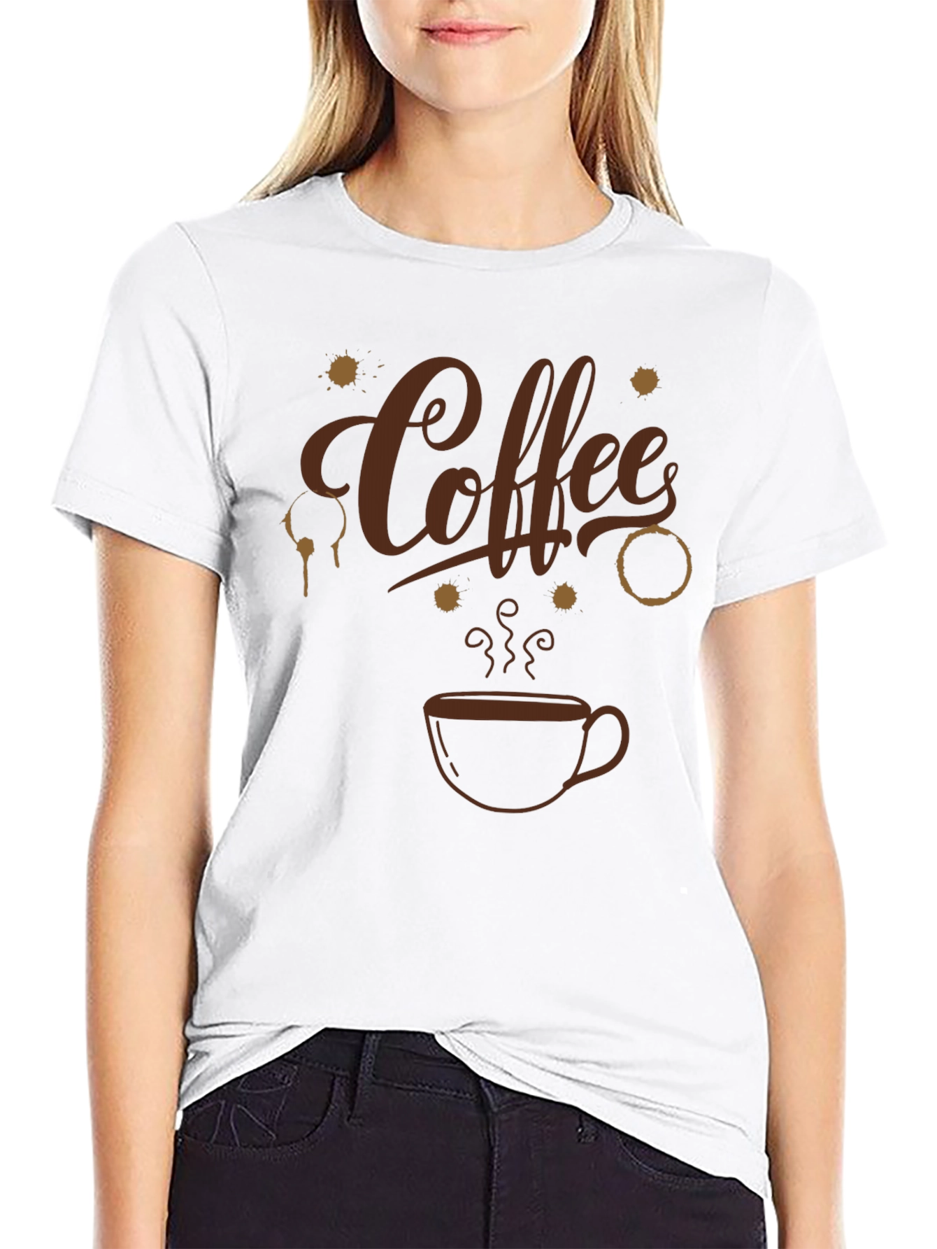 Coffee Graphic T-Shirt - Trendy Coffee Lover Tee