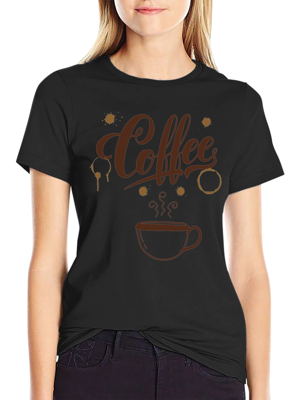 Coffee Graphic T-Shirt - Trendy Coffee Lover Tee