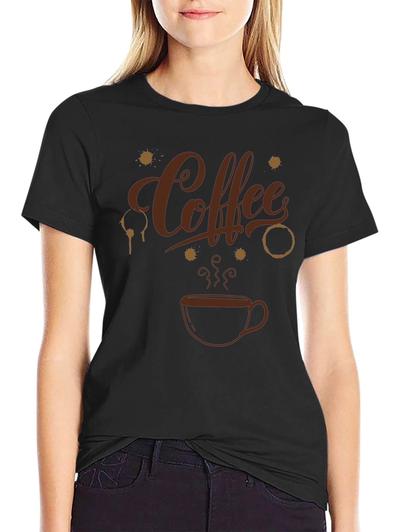 Coffee Graphic T-Shirt - Trendy Coffee Lover Tee