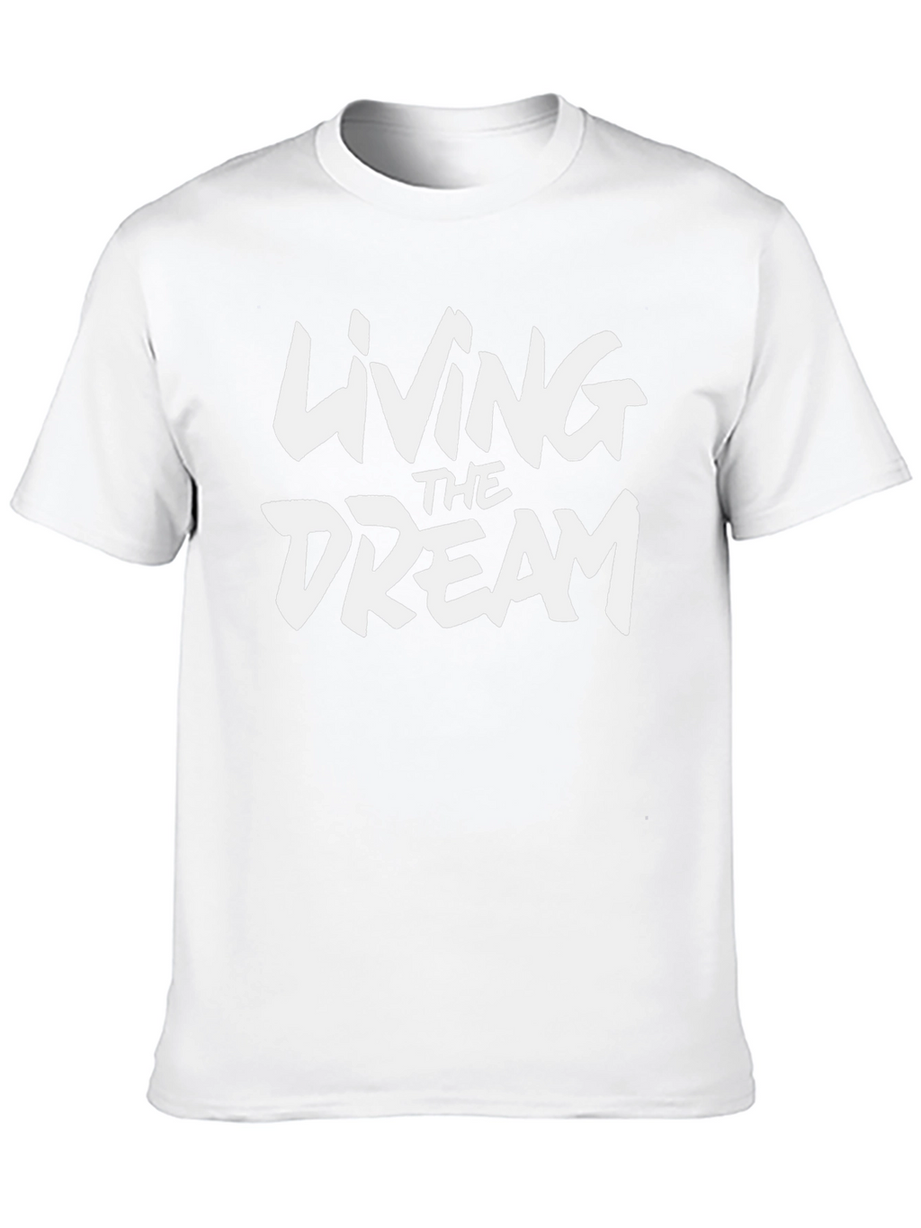 Living The Dream Graphic Black T-Shirt