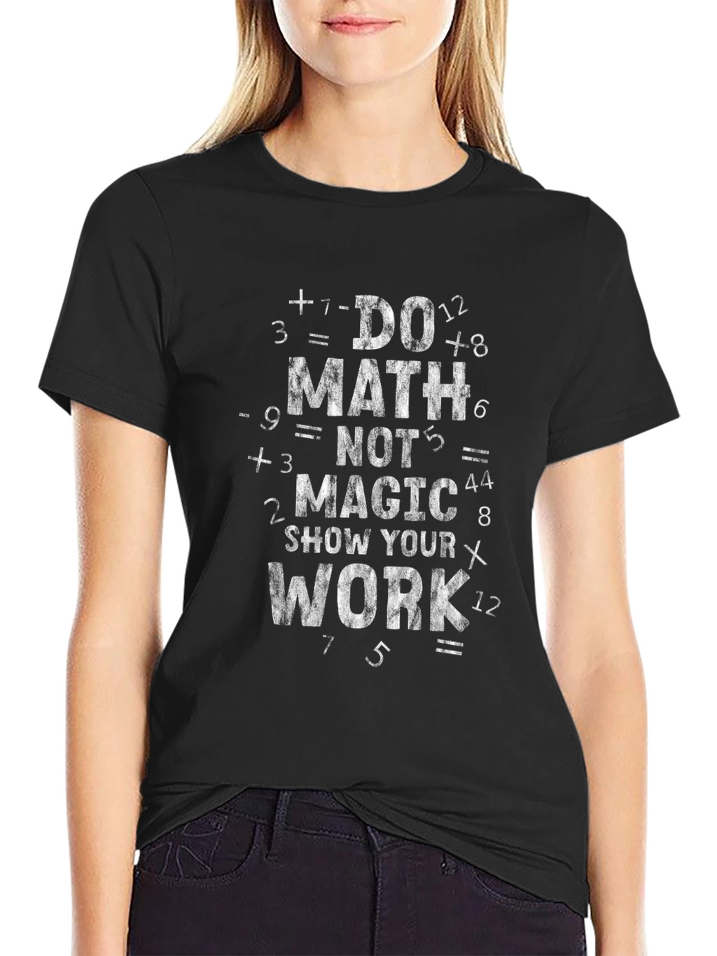 Do Math Not Magic T-Shirt Funny Geek Nerd Tee