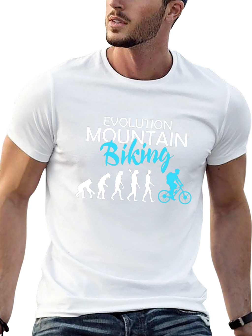 Evolution of Mountain Biking T-Shirt