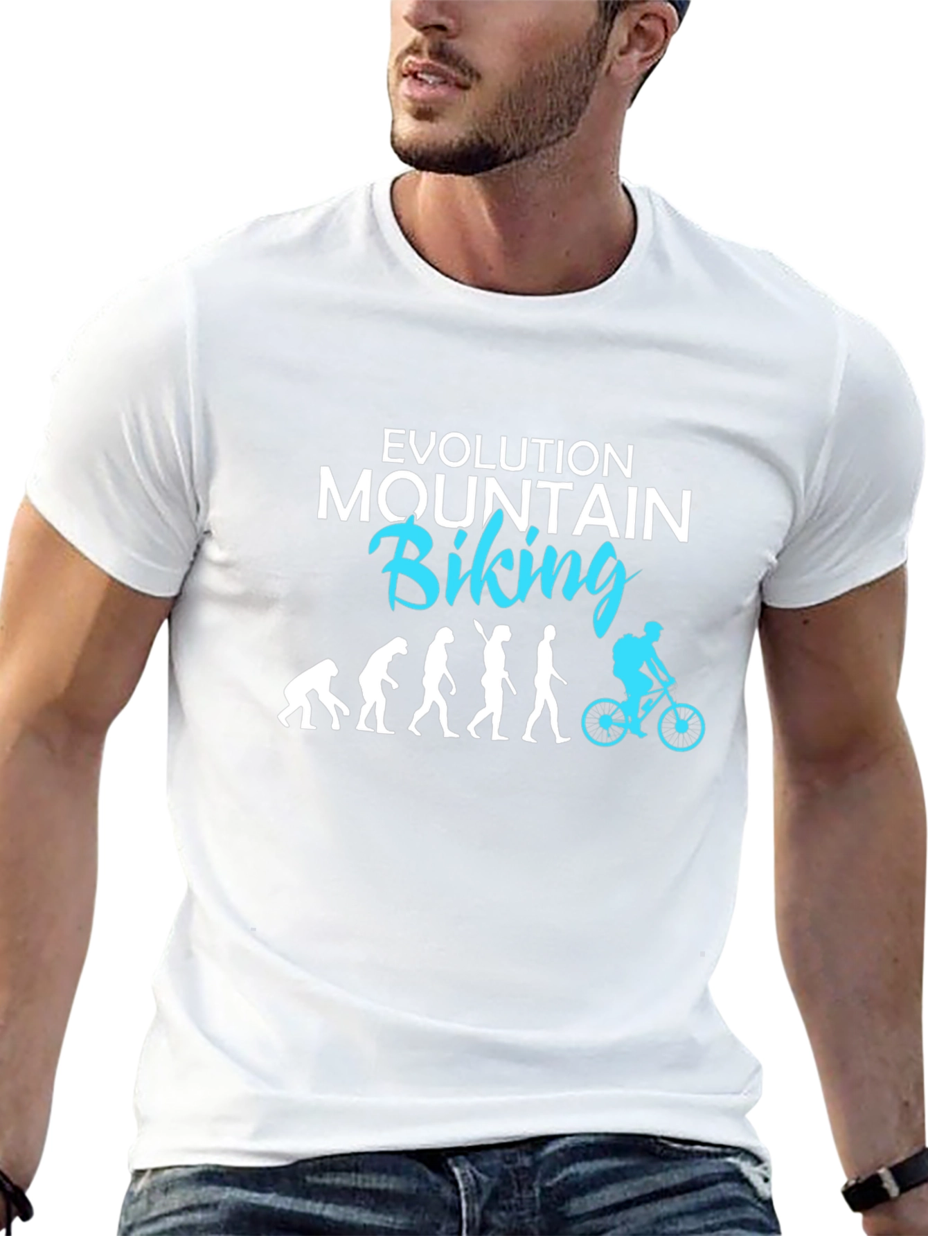 Evolution of Mountain Biking T-Shirt
