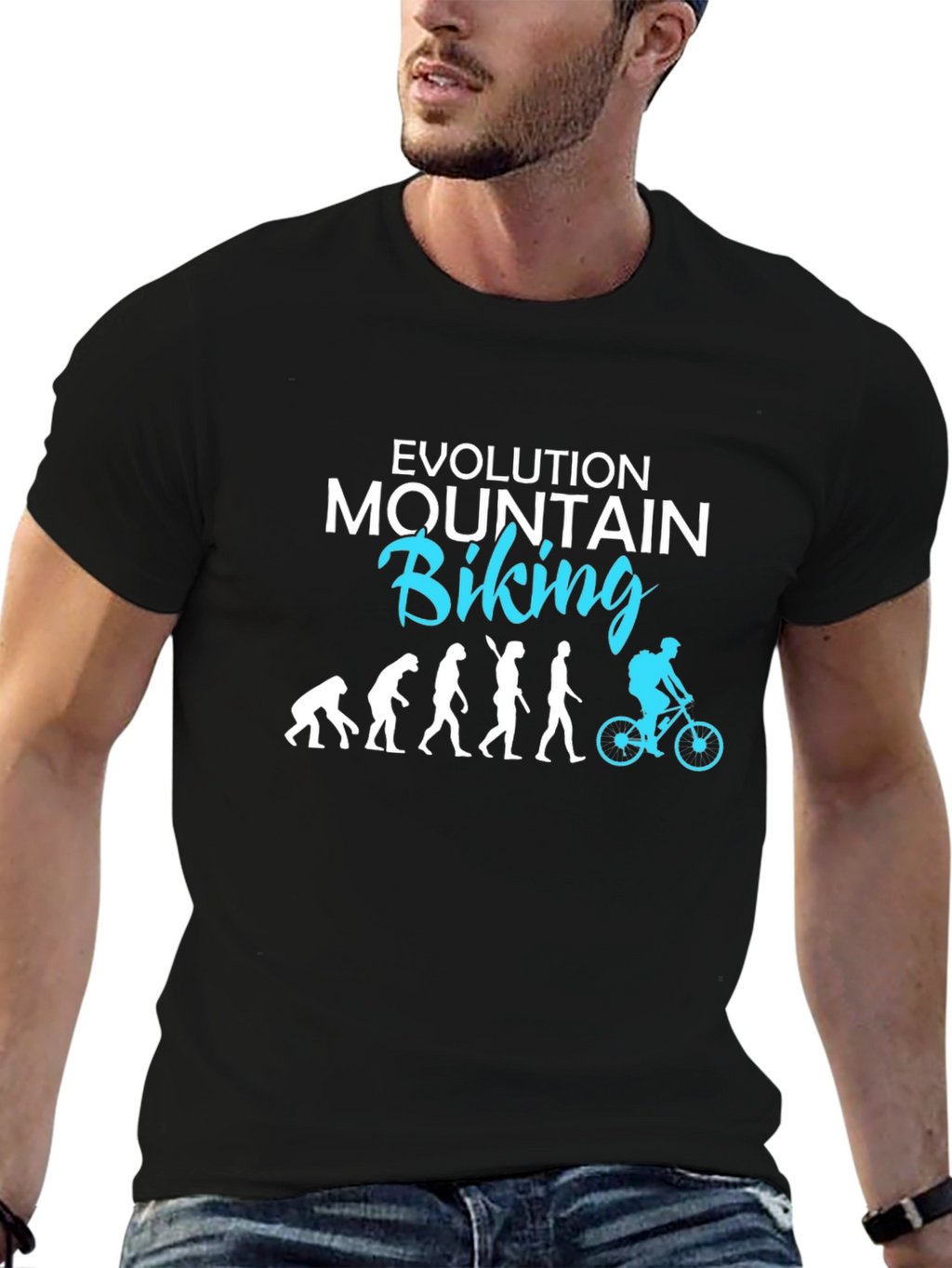 Evolution of Mountain Biking T-Shirt