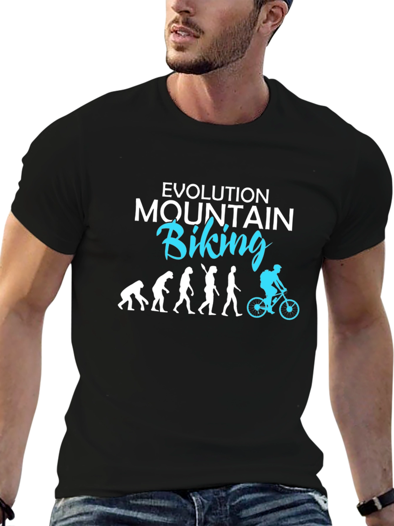 Evolution of Mountain Biking T-Shirt