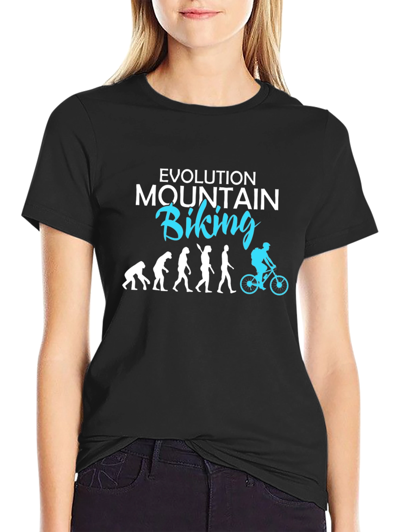 Evolution of Mountain Biking T-Shirt