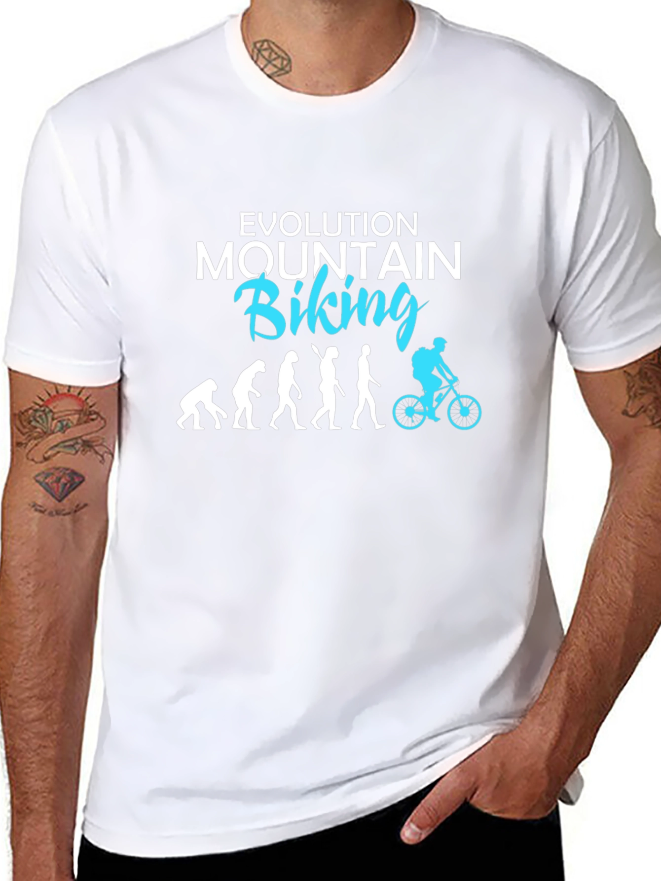 Evolution of Mountain Biking T-Shirt