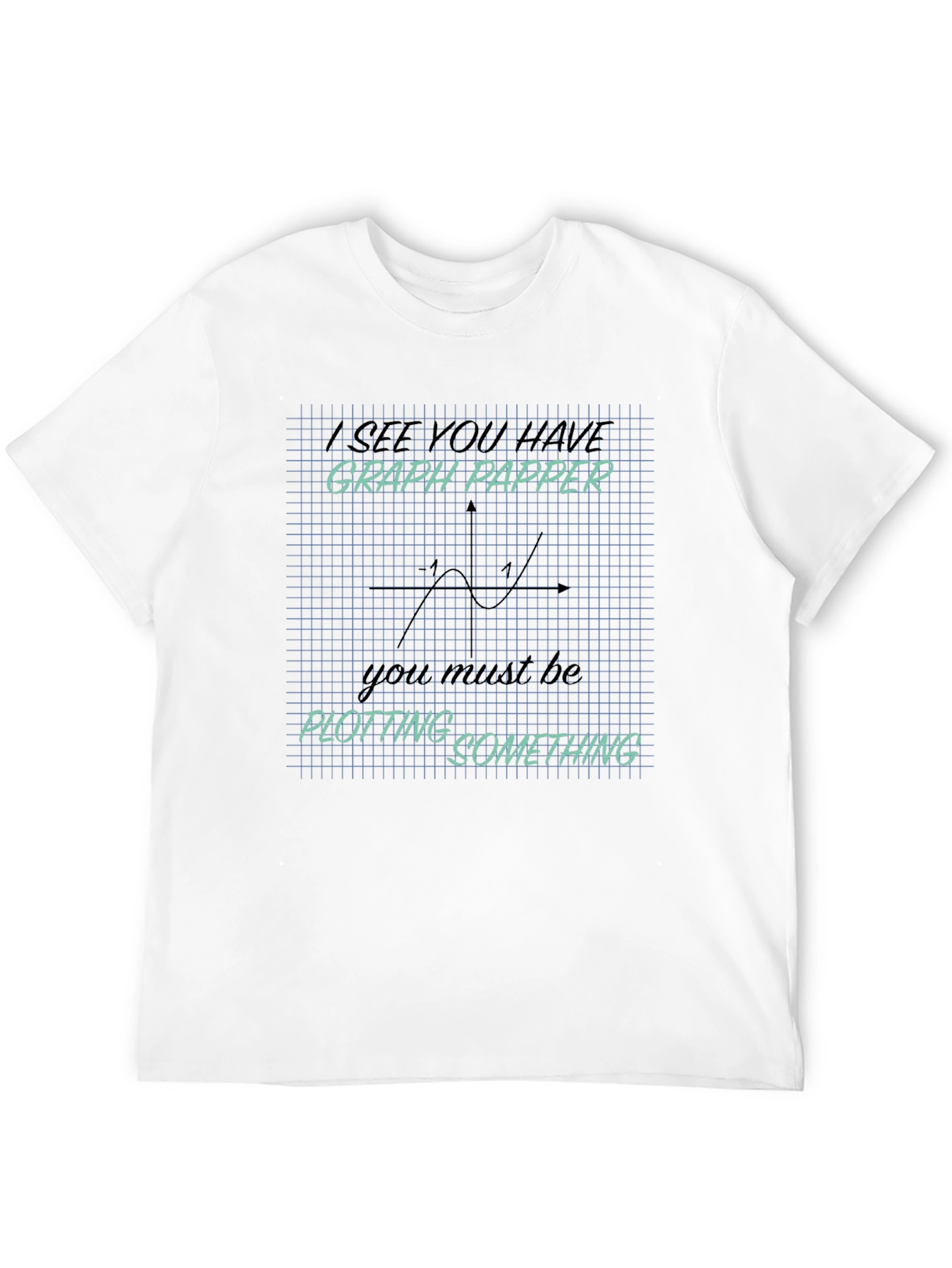 Graph Paper Plotting T-Shirt