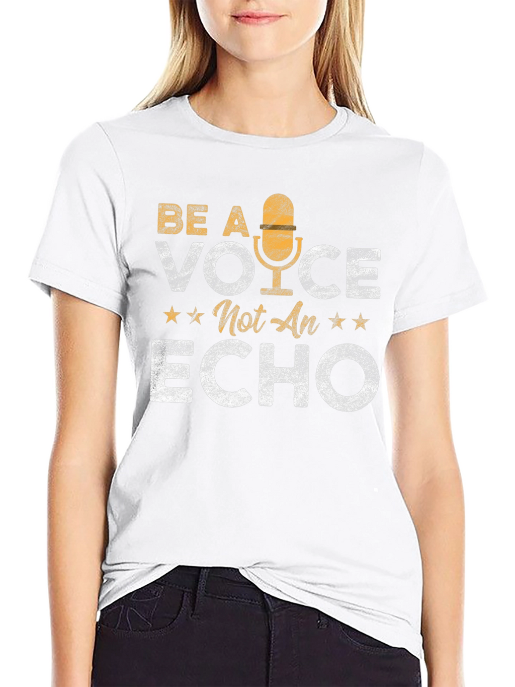 Be A Voice Not An Echo Graphic T-Shirt
