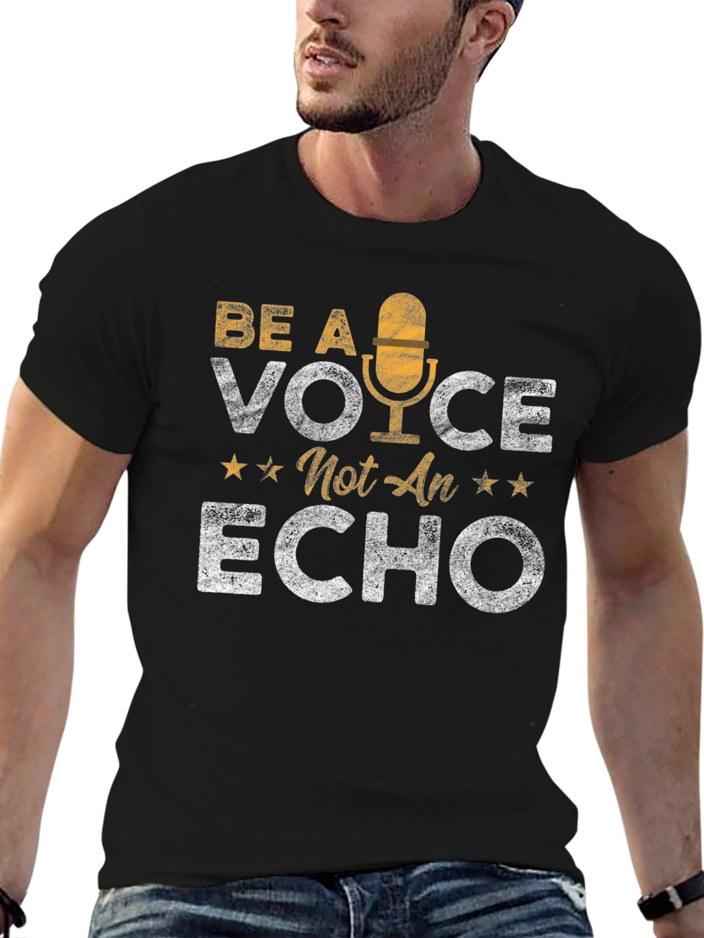 Be A Voice Not An Echo Graphic T-Shirt