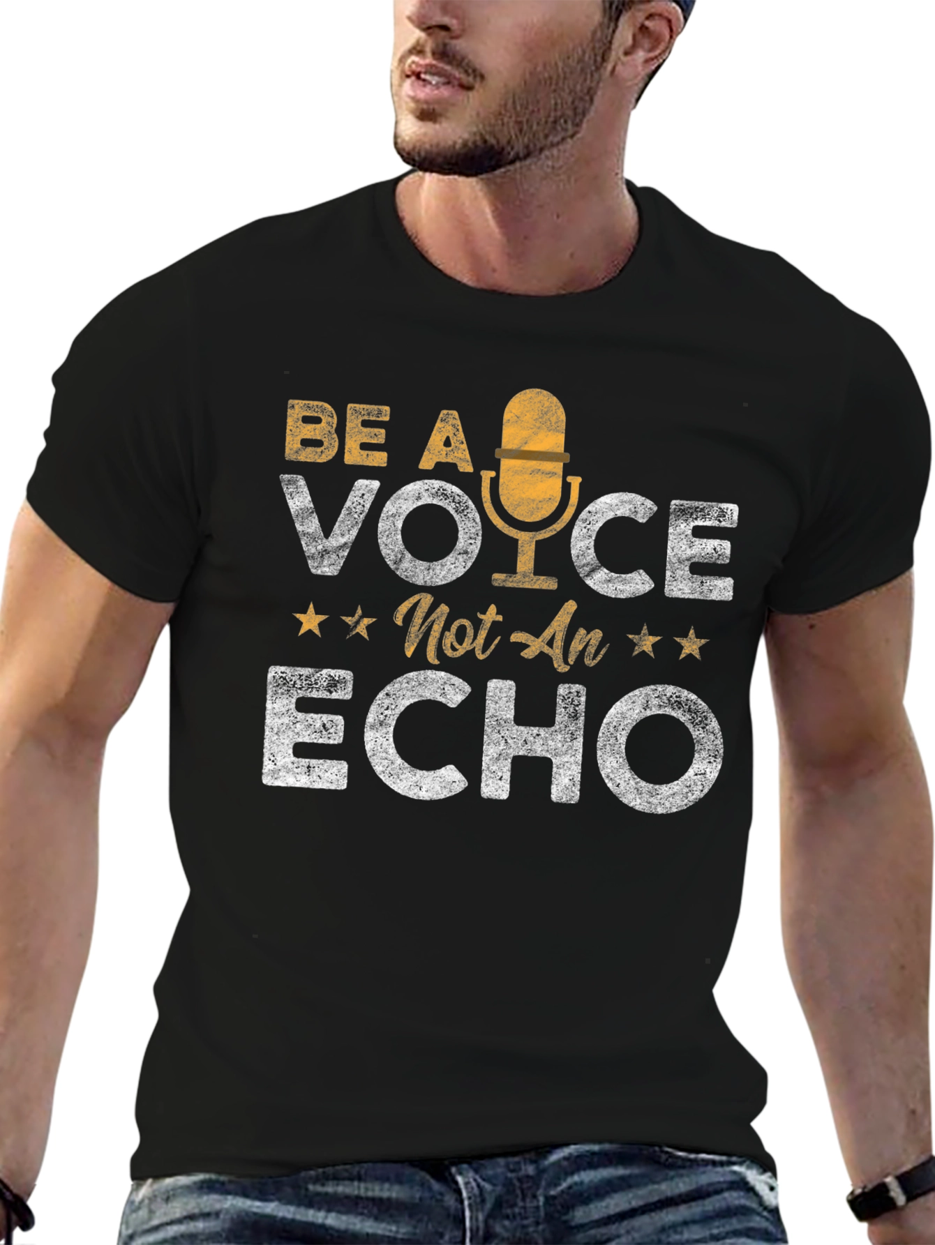 Be A Voice Not An Echo Graphic T-Shirt