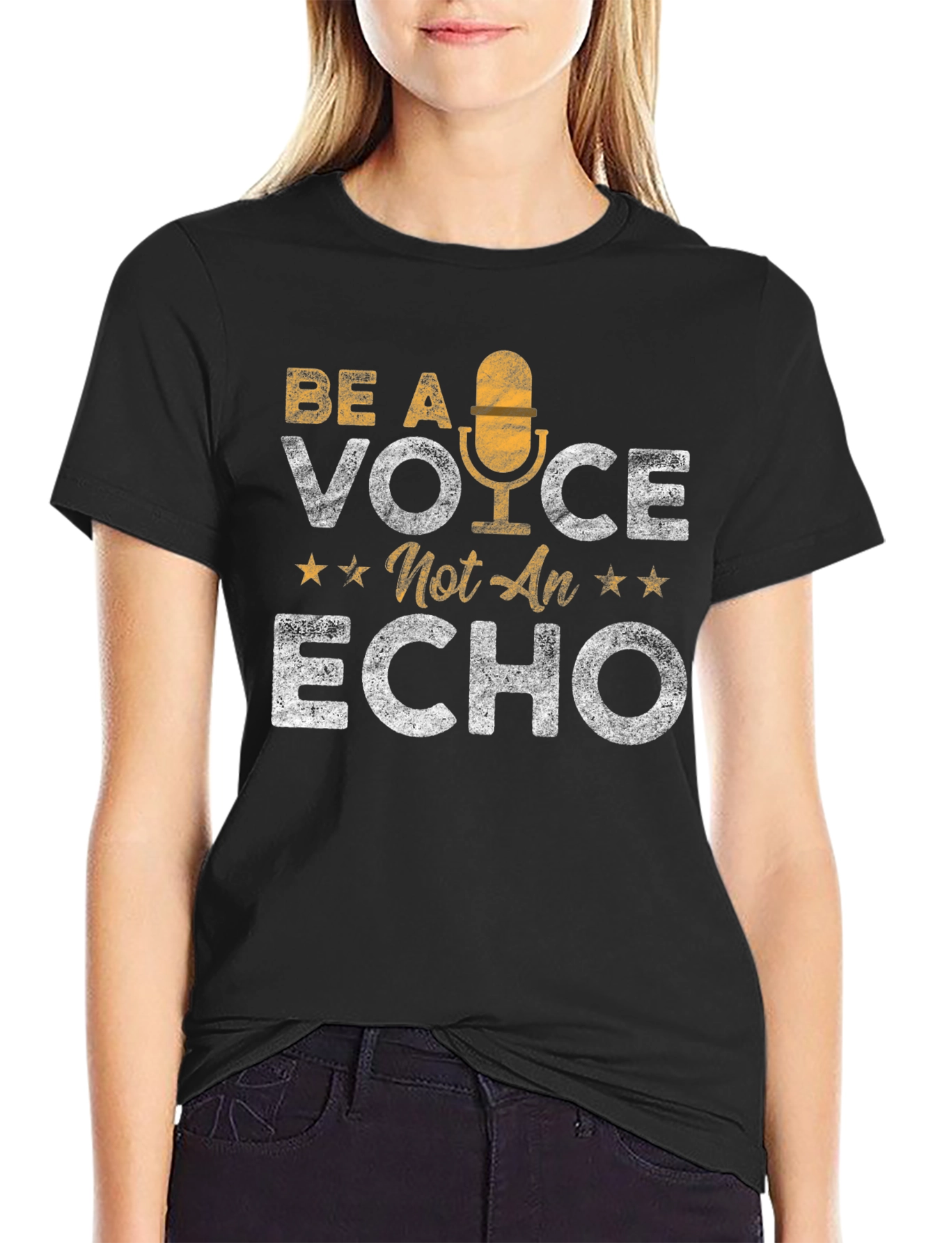Be A Voice Not An Echo Graphic T-Shirt