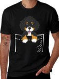 Bernese Mountain Dog Pocket T-Shirt