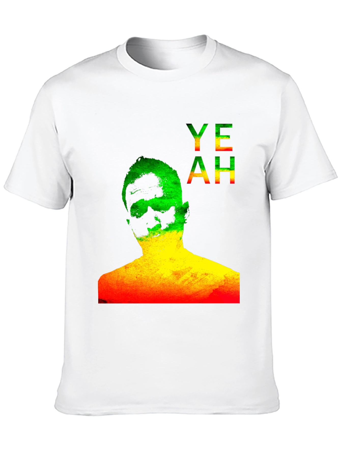 Rasta YEAH Graphic Print T-Shirt