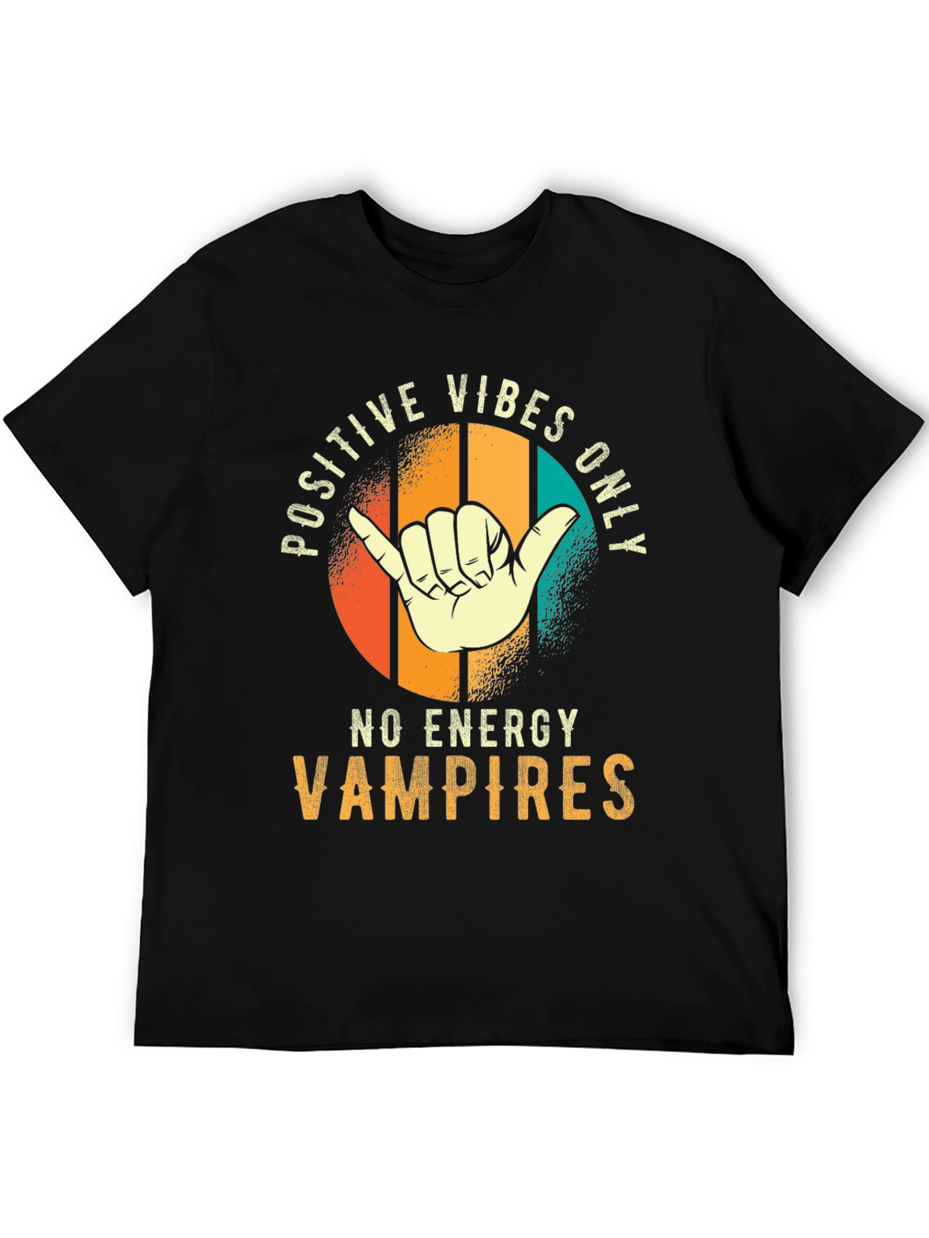 Positive Vibes Only T-Shirt - No Energy Vampires Tee