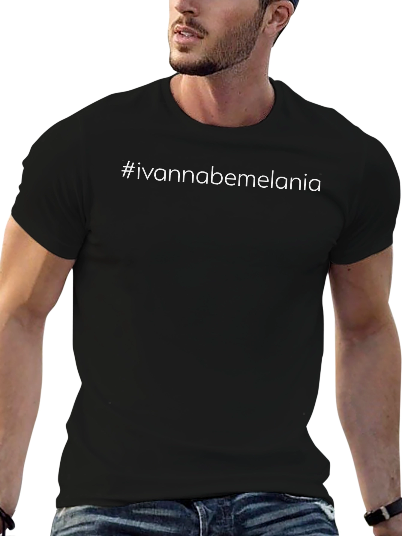 #Ivannabemelania Graphic Print T-Shirt