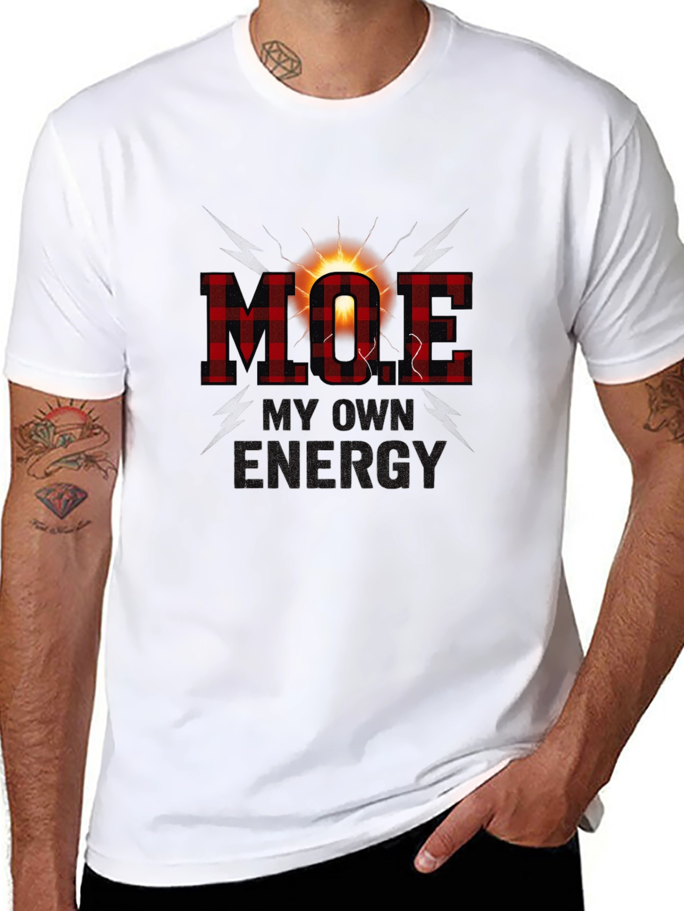 M.O.E. My Own Energy Graphic Tee