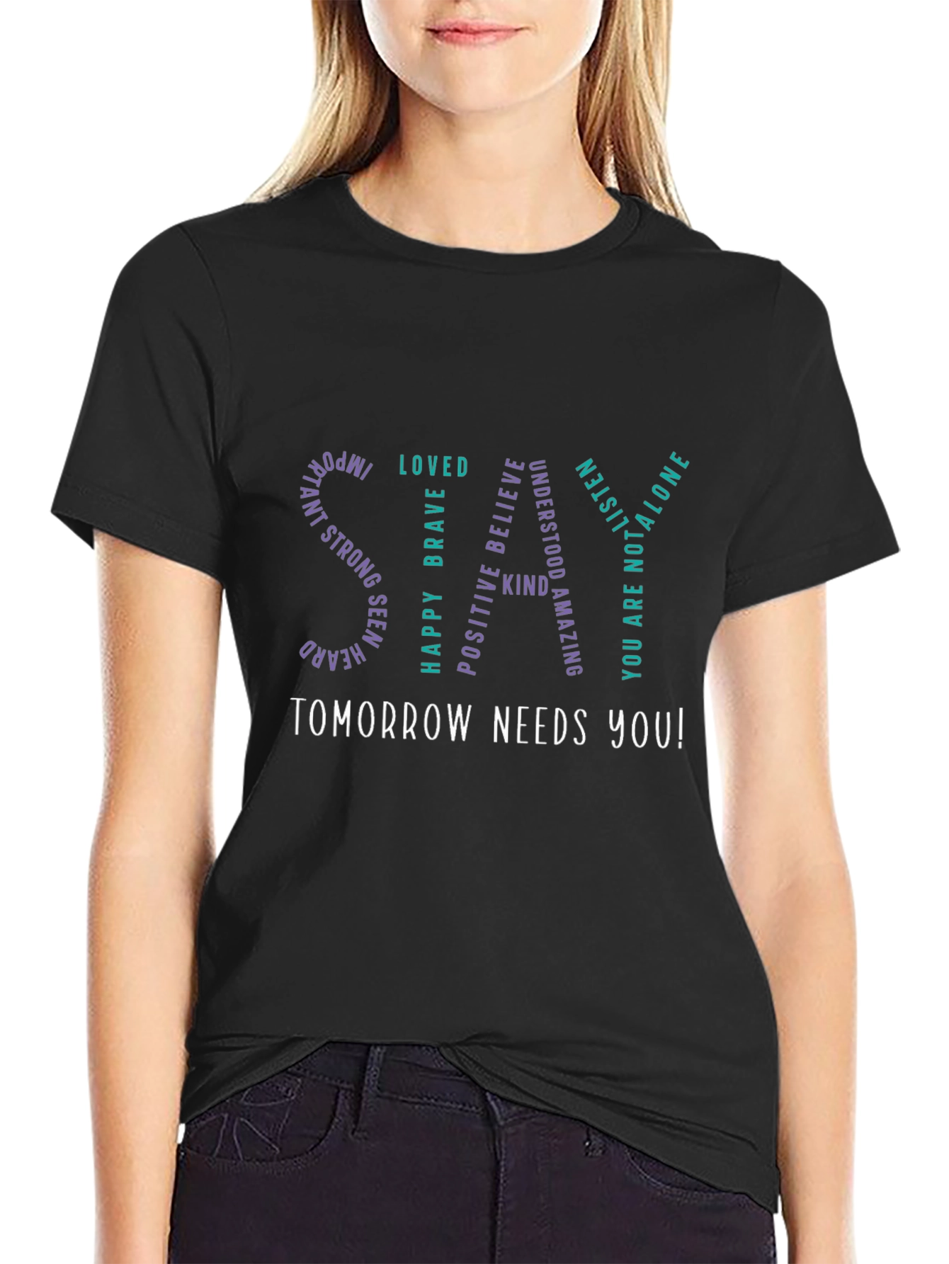 Inspirational STAY Strong Graphic Tee
