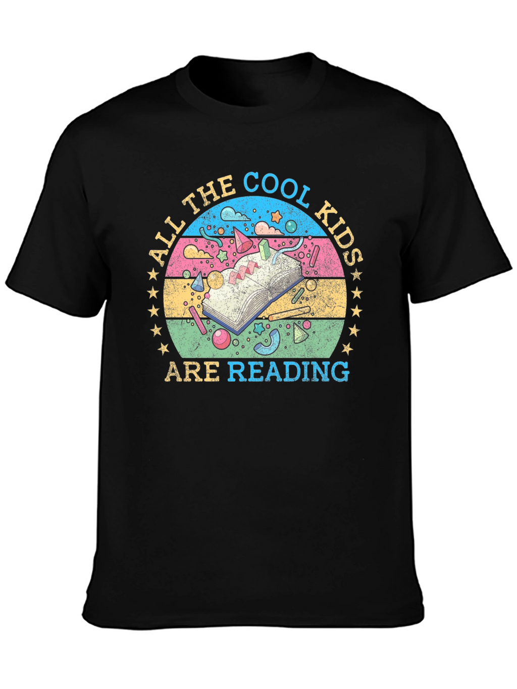 Cool Kids Reading T-Shirt