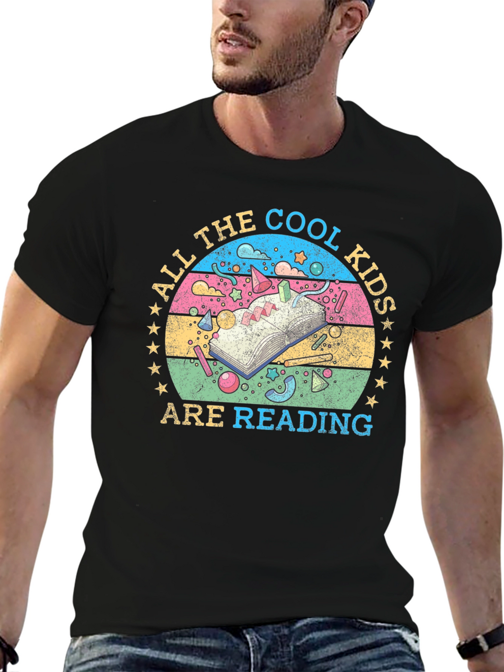 Cool Kids Reading T-Shirt