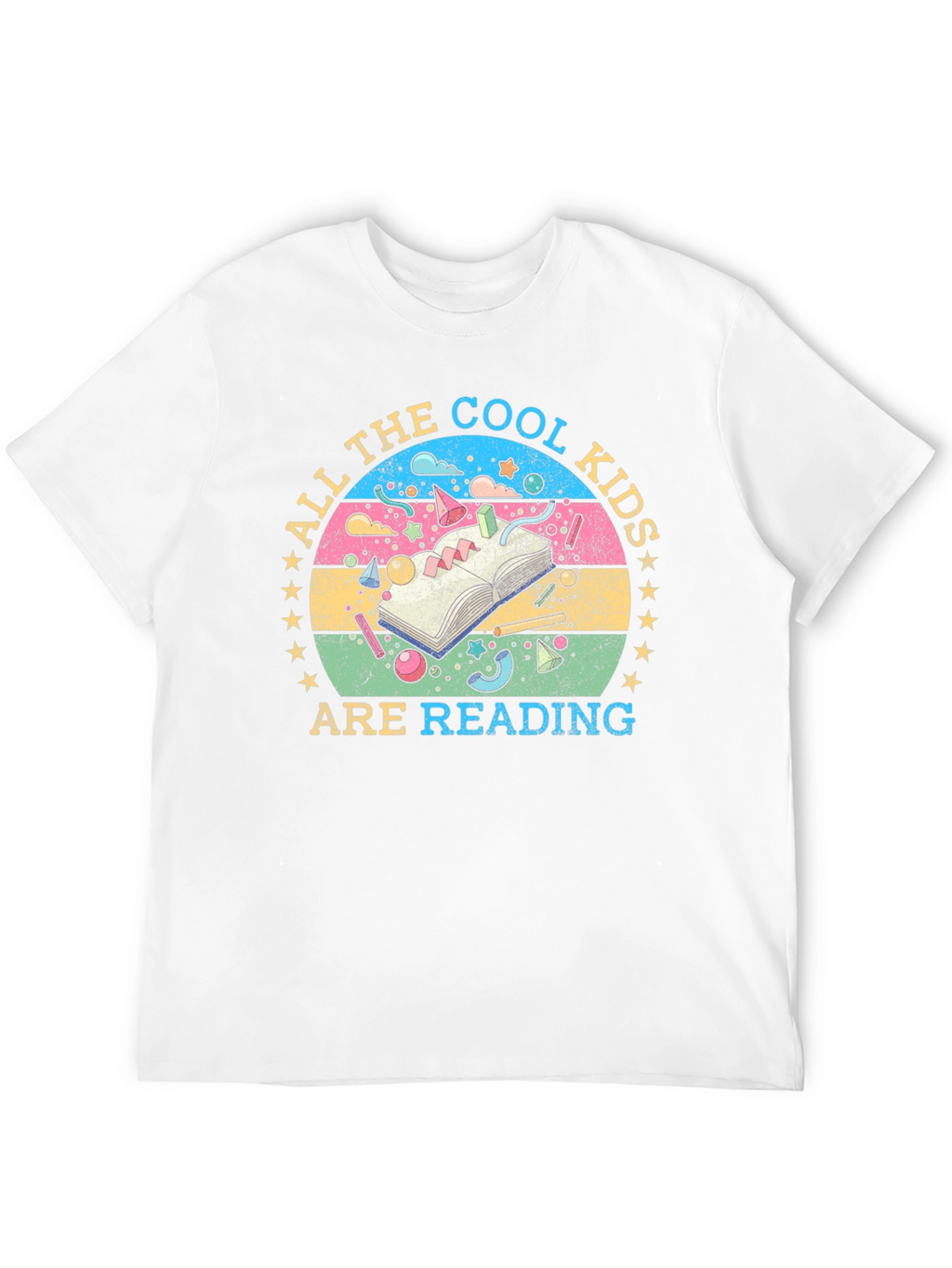 Cool Kids Reading T-Shirt