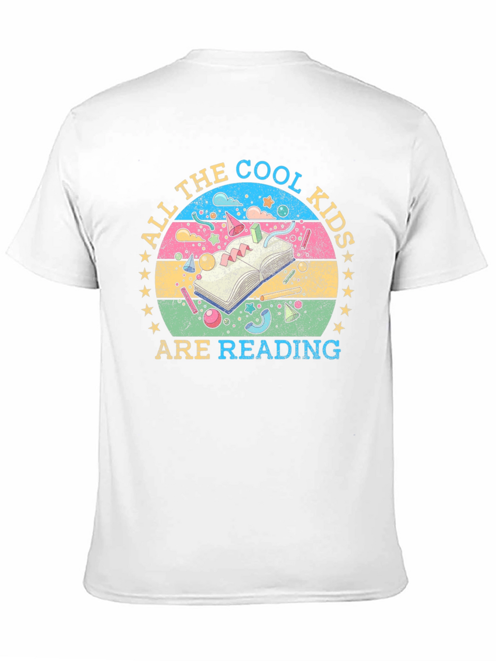 Cool Kids Reading T-Shirt