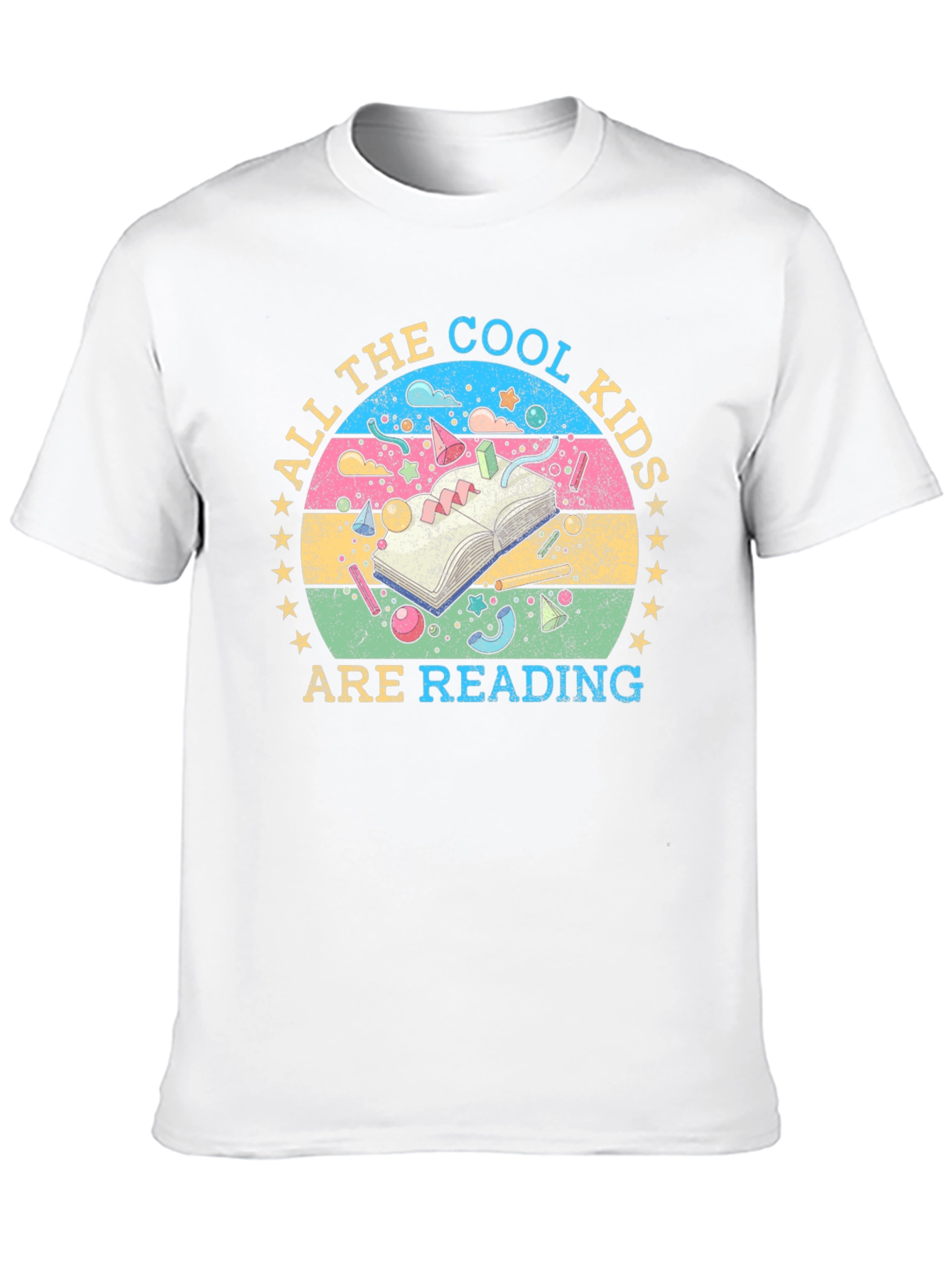 Cool Kids Reading T-Shirt