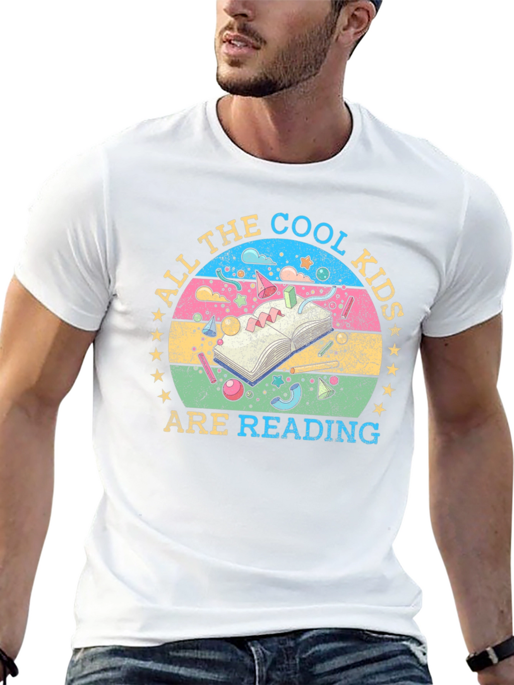 Cool Kids Reading T-Shirt