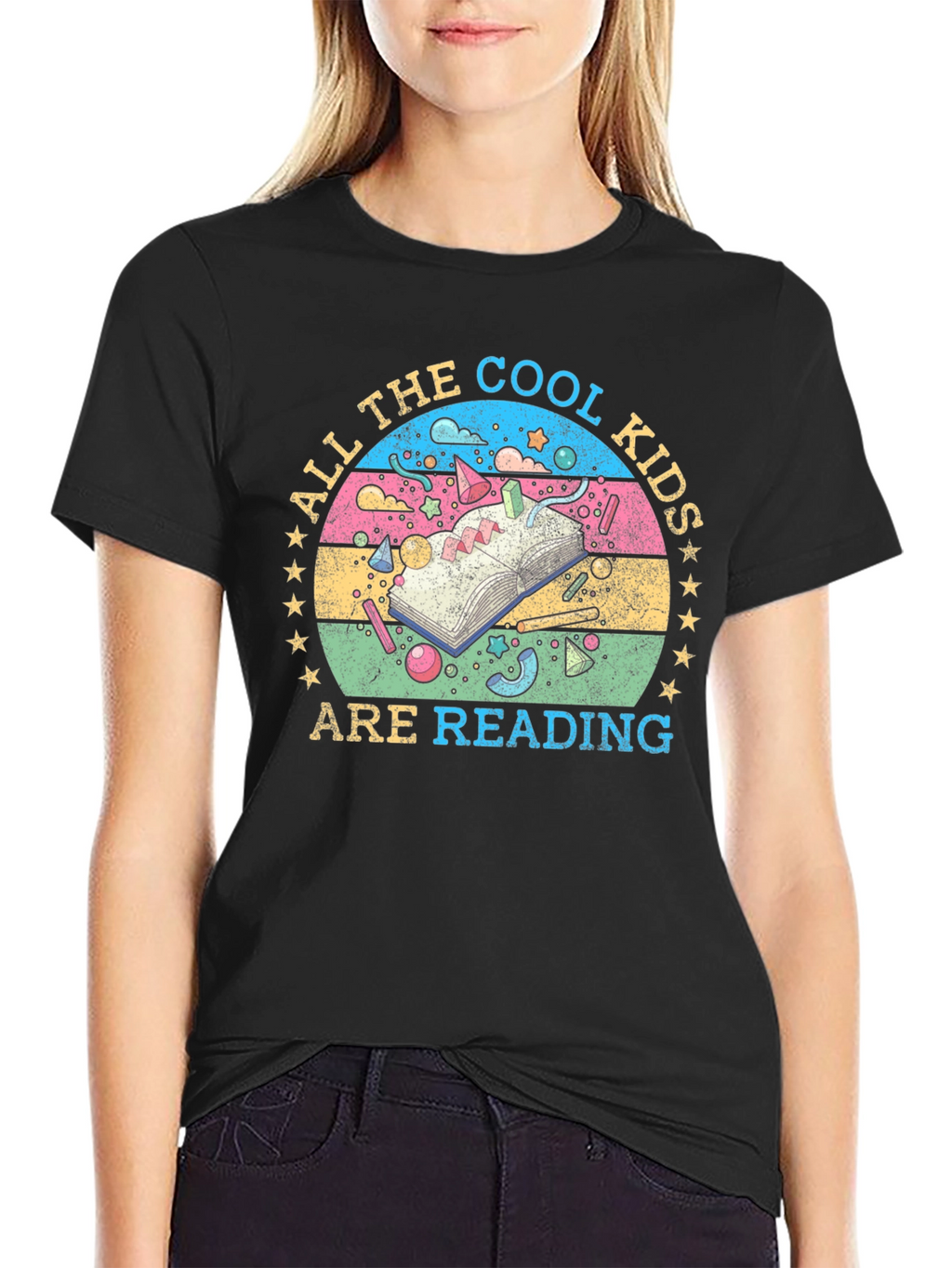 Cool Kids Reading T-Shirt