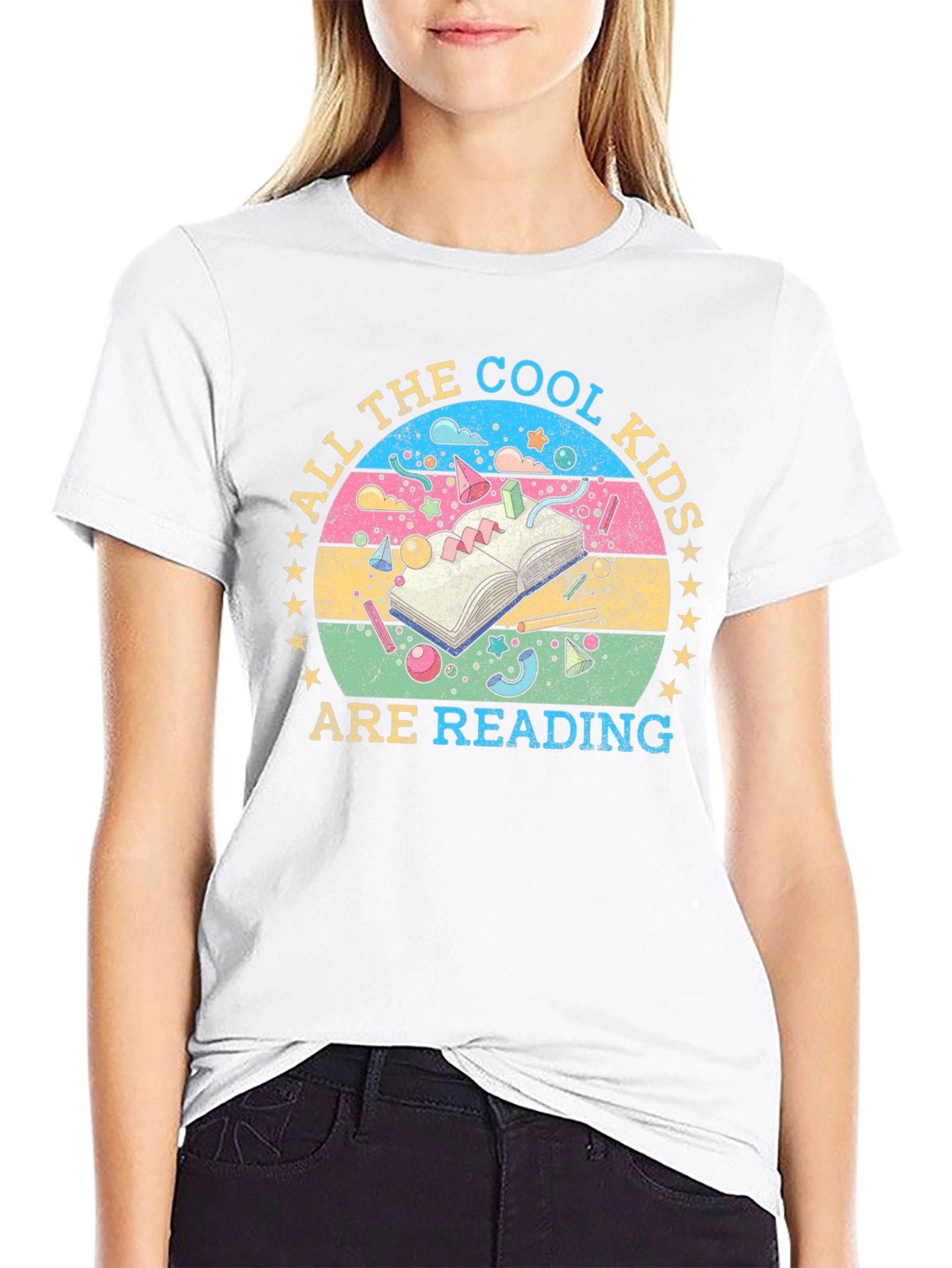Cool Kids Reading T-Shirt