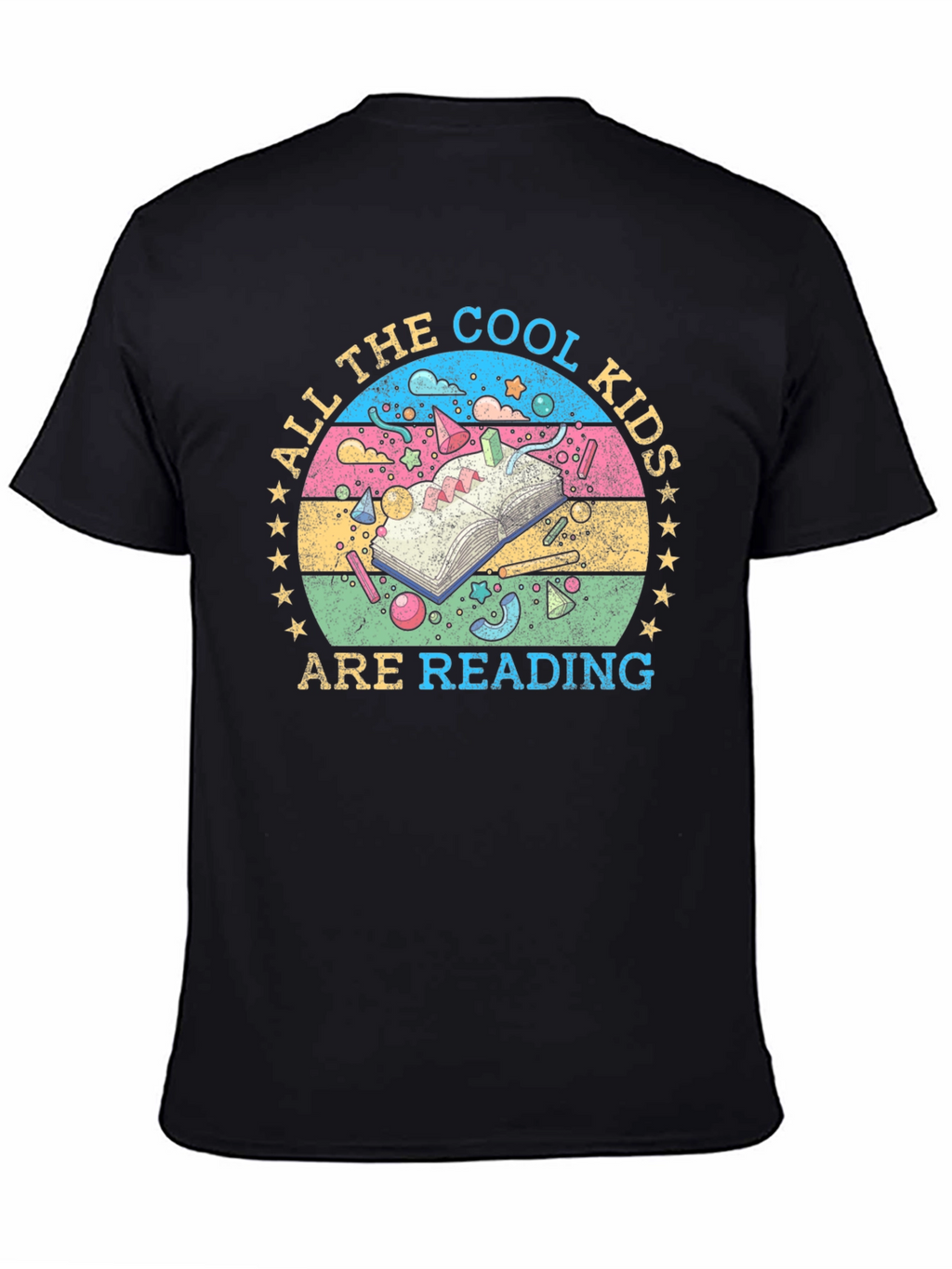 Cool Kids Reading T-Shirt