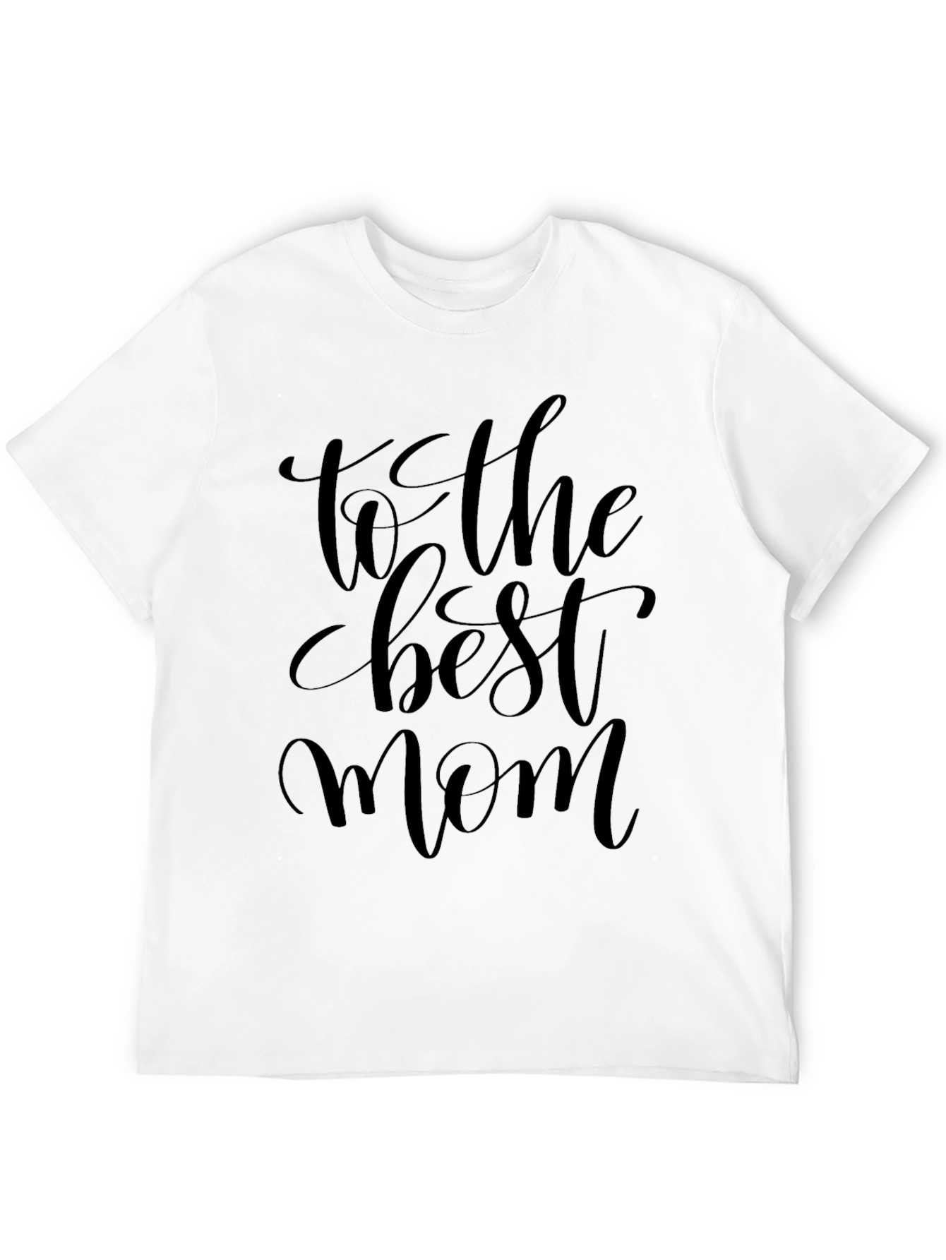 Best Mom Ever Black Graphic Tee