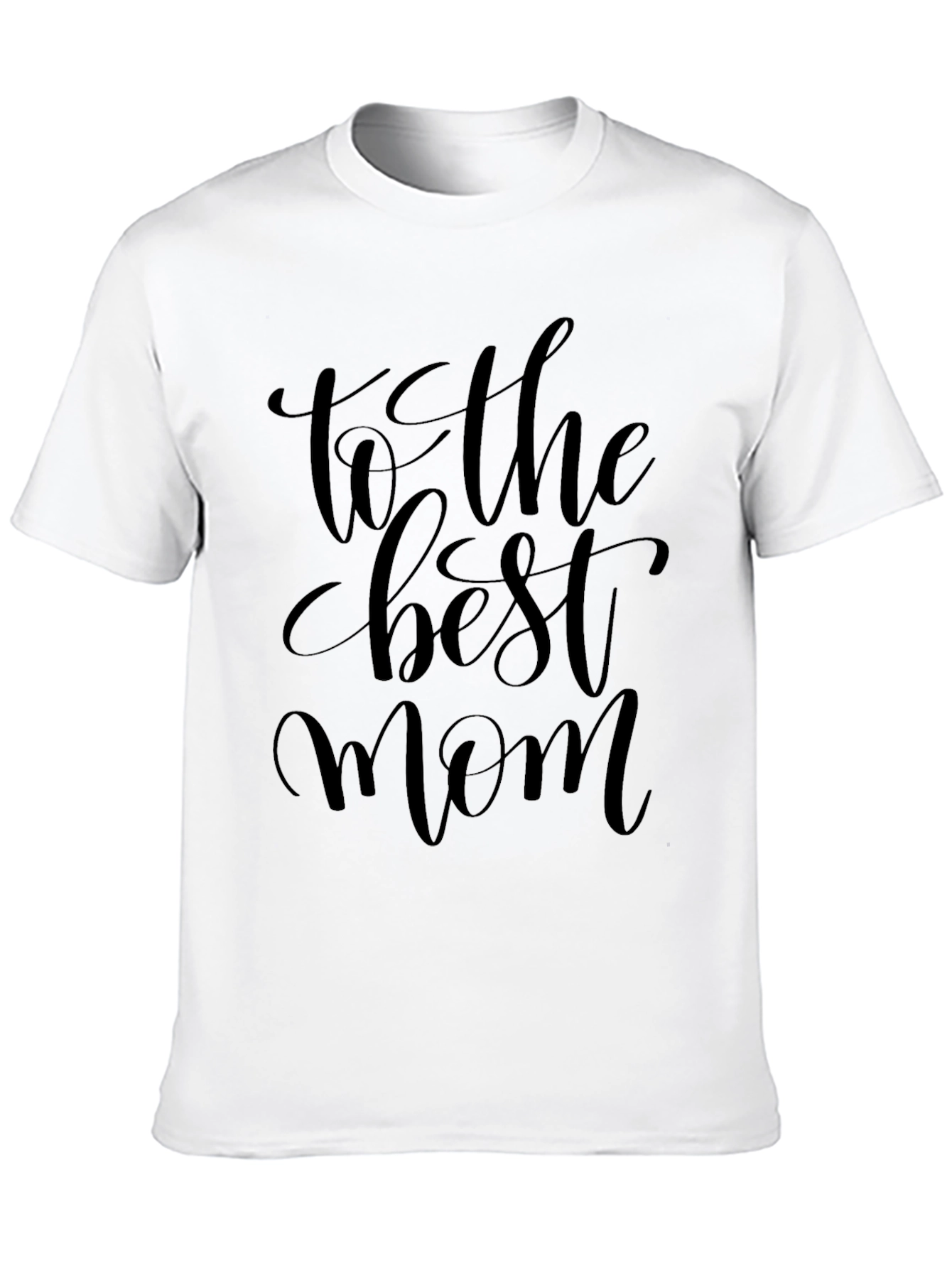 Best Mom Ever Black Graphic Tee