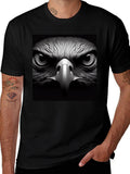 Eagle Eye Graphic Black T-Shirt
