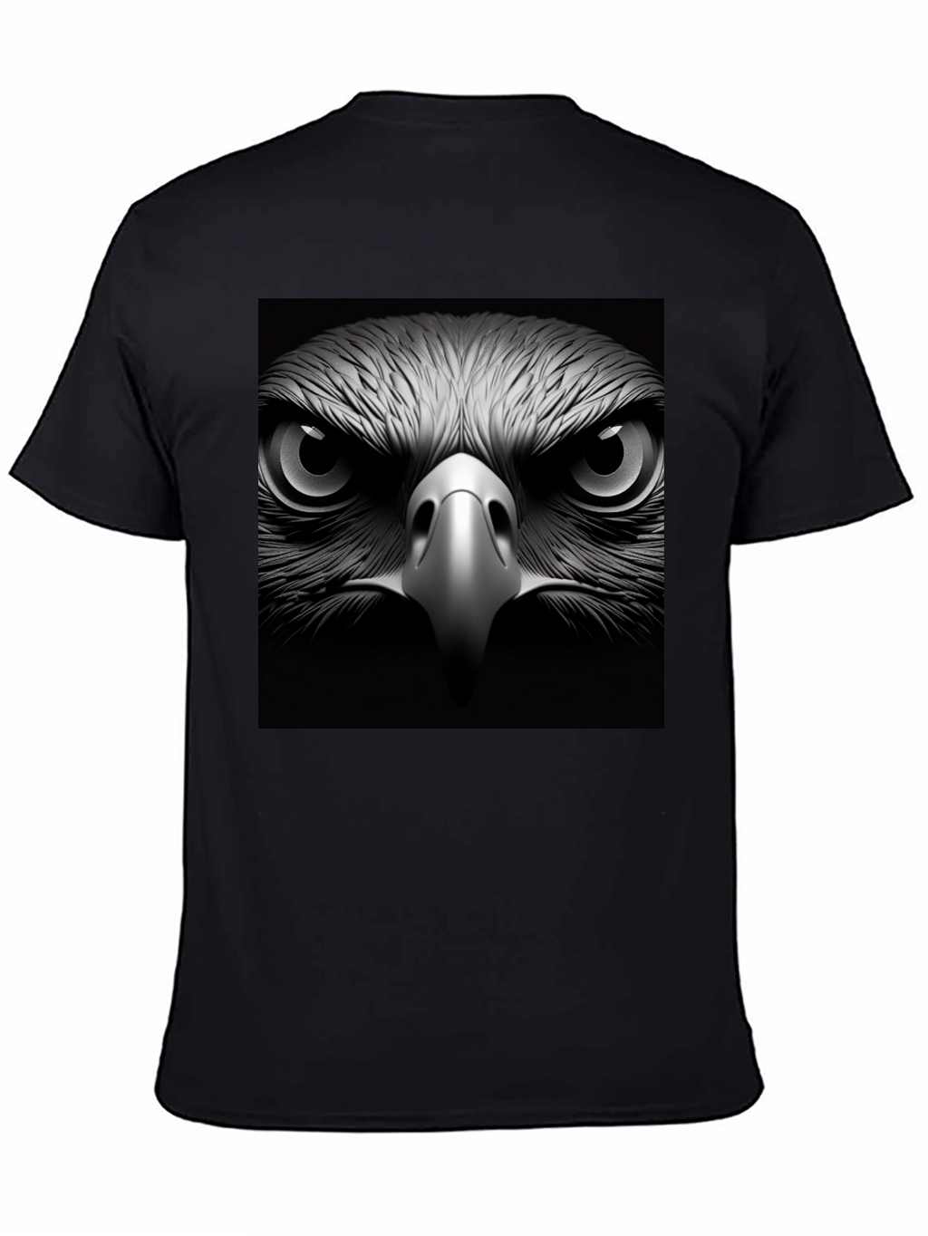 Eagle Eye Graphic Black T-Shirt