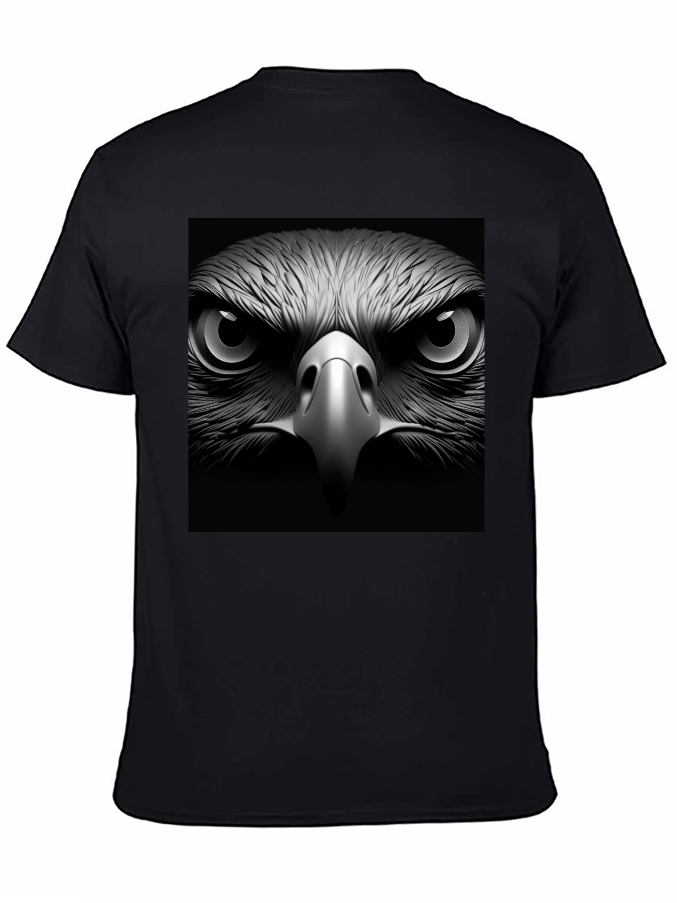 Eagle Eye Graphic Black T-Shirt