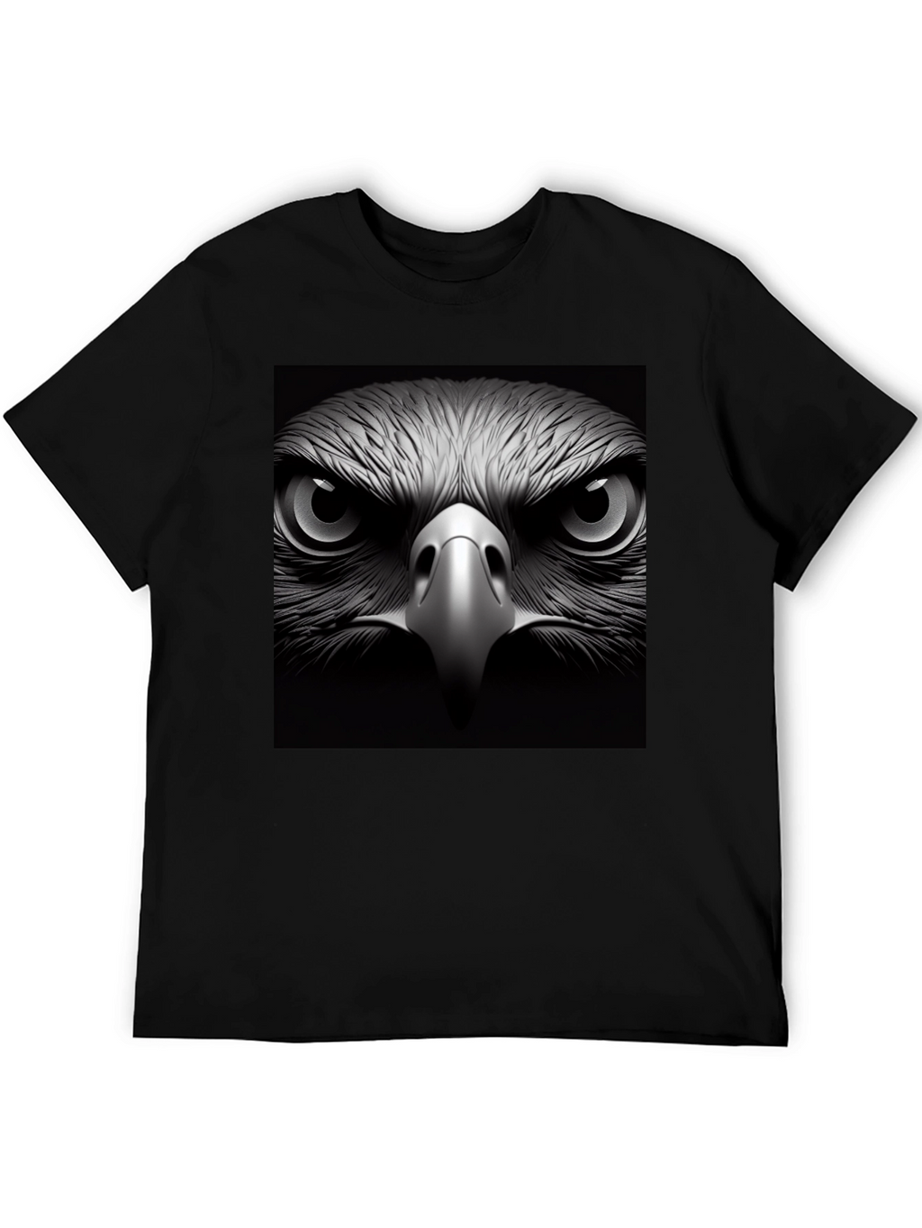 Eagle Eye Graphic Black T-Shirt