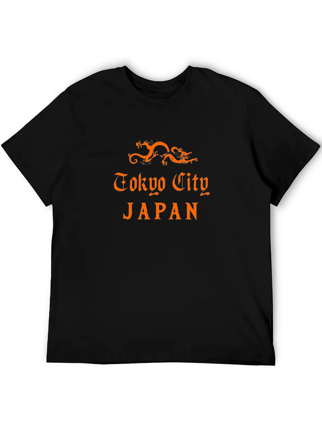 Tokyo City Japan Graphic Tee - Black