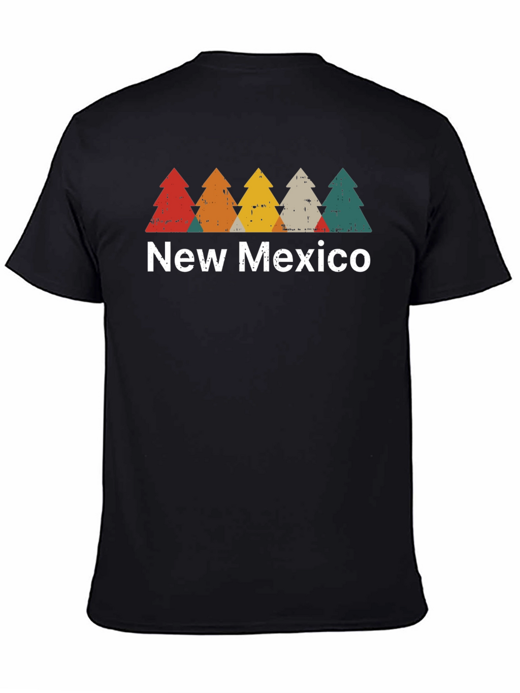 New Mexico Retro Trees Graphic Tee