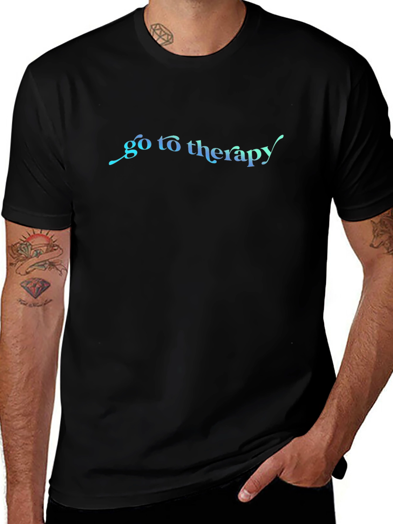 Go to Therapy Graphic T-Shirt