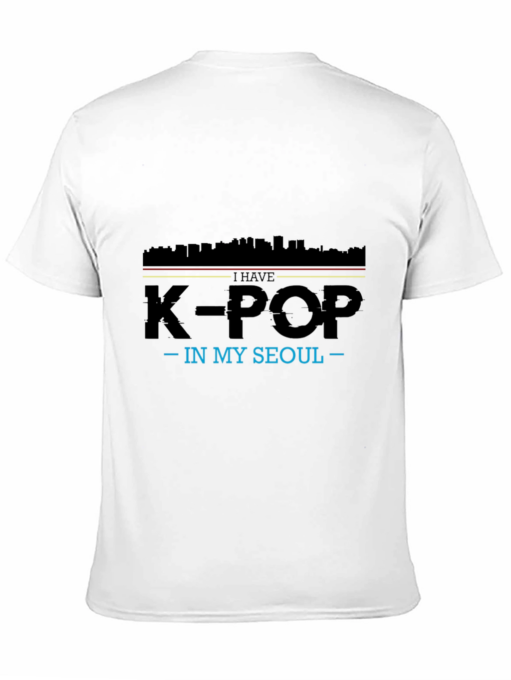 K-Pop In My Seoul Black T-Shirt
