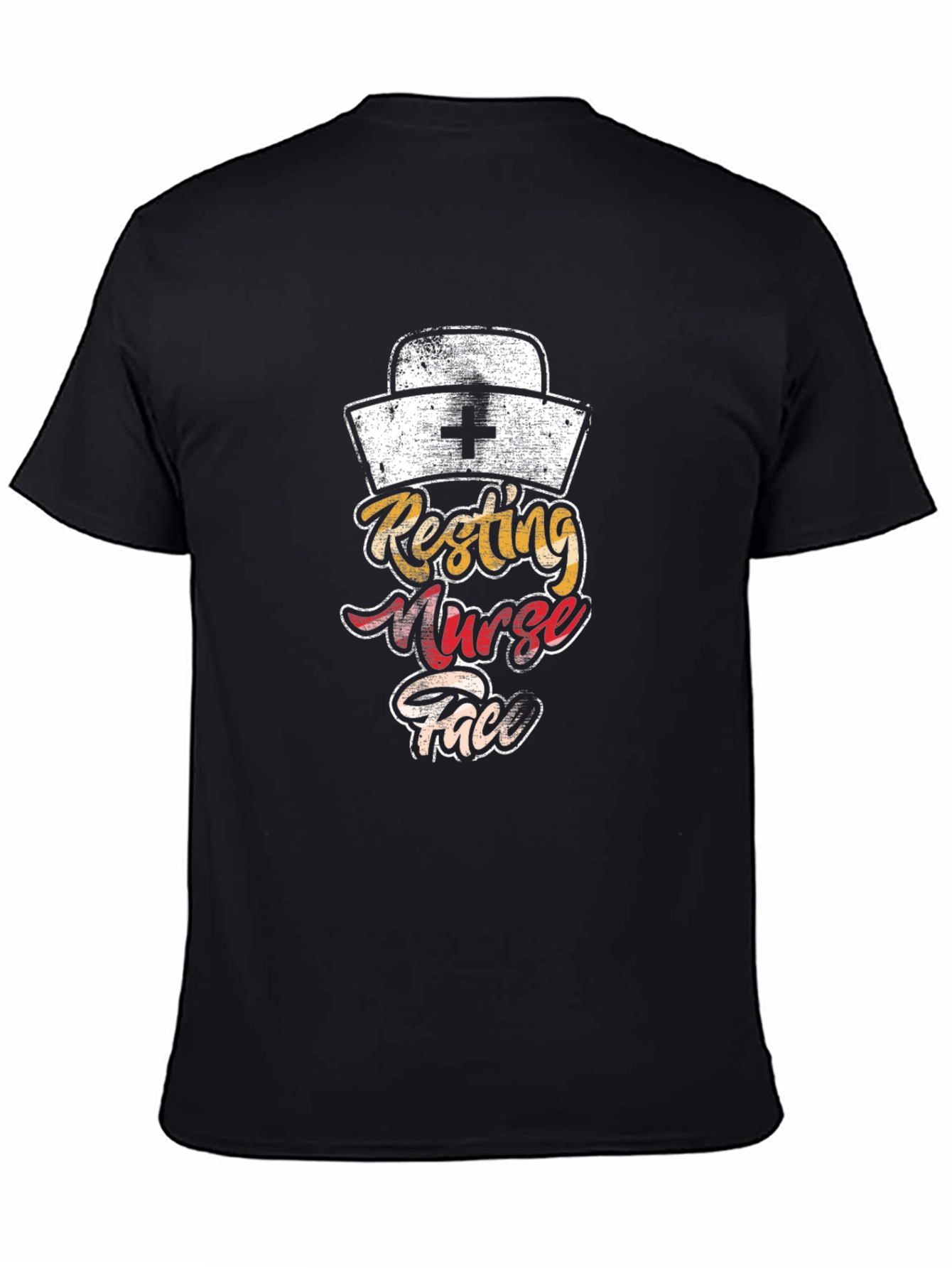 Resting Nurse Face Graphic T-Shirt
