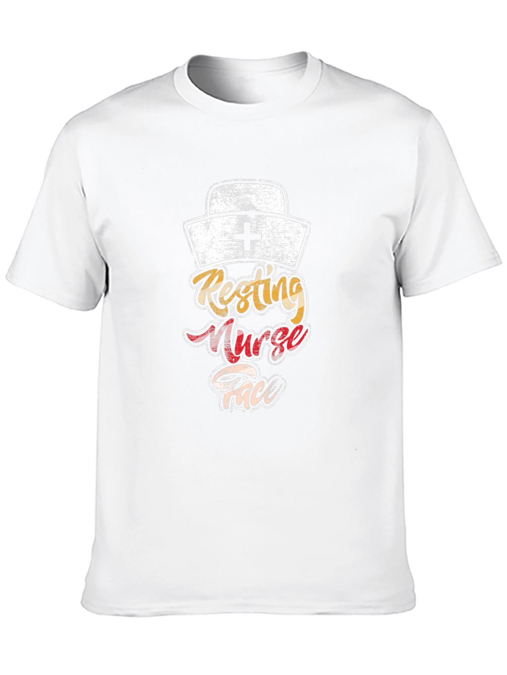 Resting Nurse Face Graphic T-Shirt
